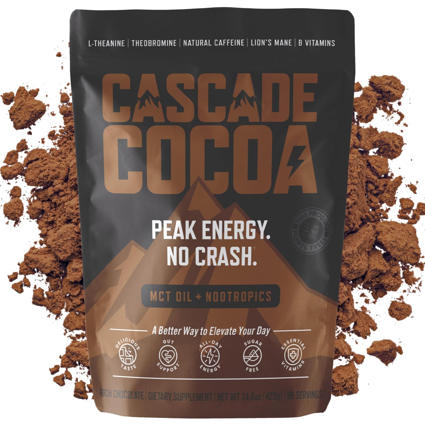 Cascade Cocoa - MCT + Nootropics