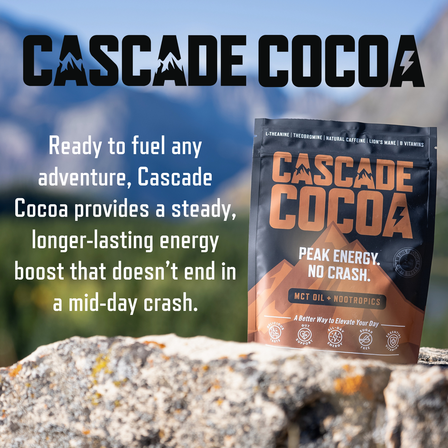 Cascade Cocoa - MCT + Nootropics